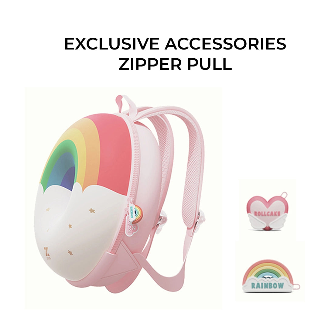 Zoyzoii – Donut Series Kids Backpack: Rainbow
