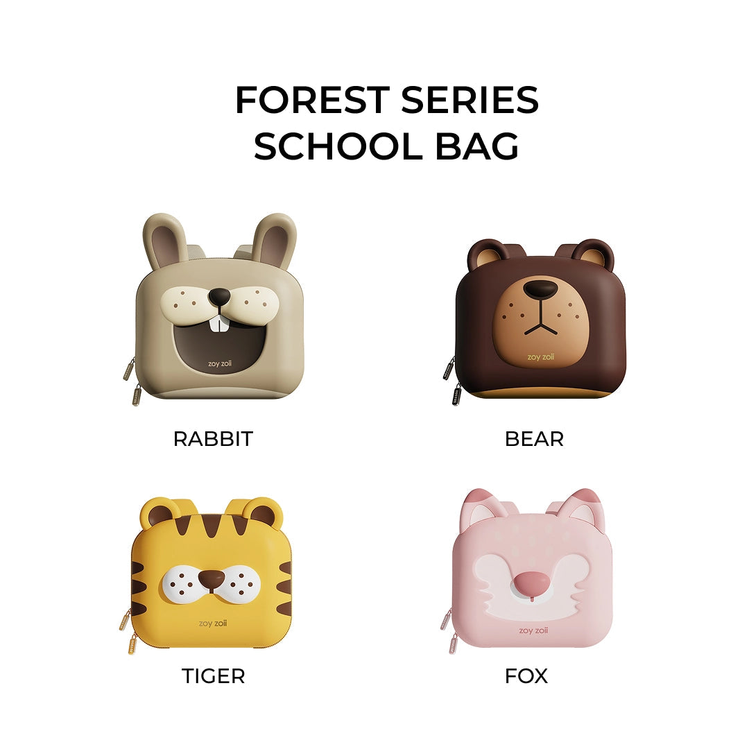 Zoyzoii – Forest Series Kids Backpack: Rabbit
