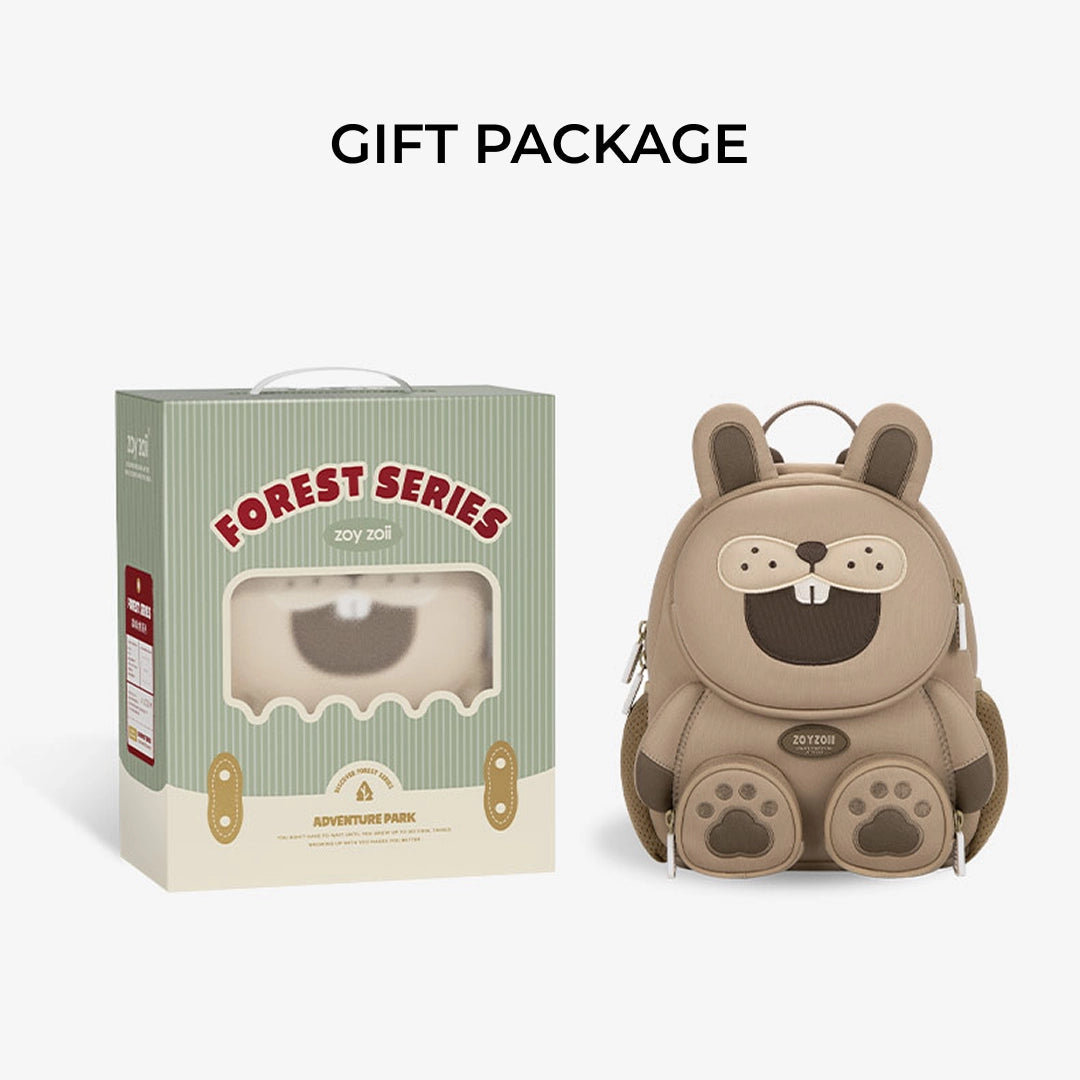 Zoyzoii – Forest Series Kids Backpack (Soft): Bear