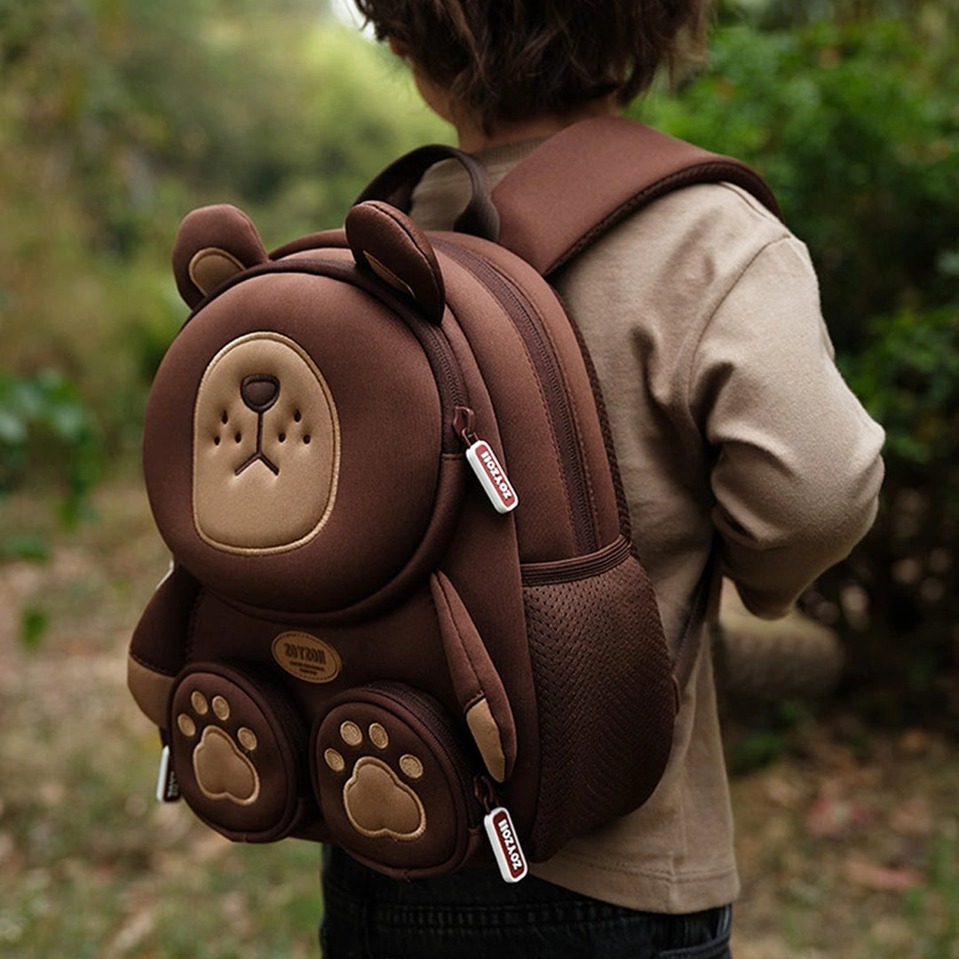 Zoyzoii – Forest Series Kids Backpack (Soft): Bear