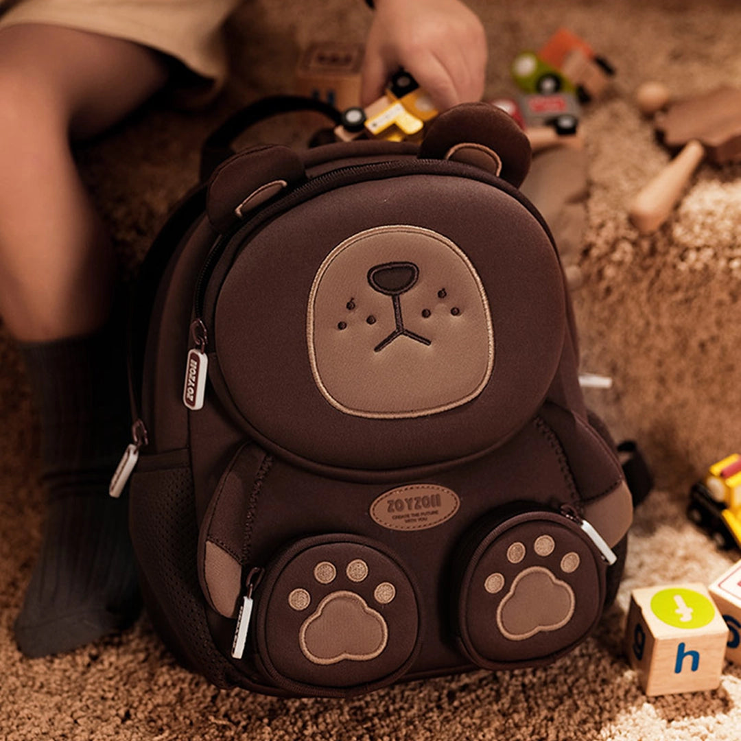 Zoyzoii – Forest Series Kids Backpack (Soft): Bear