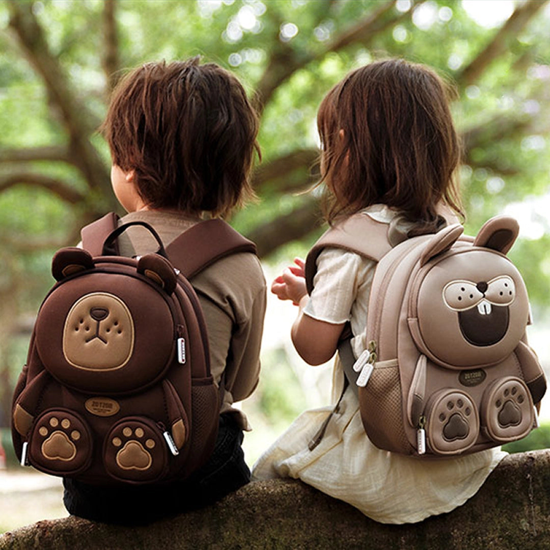 Zoyzoii – Forest Series Kids Backpack (Soft): Bear
