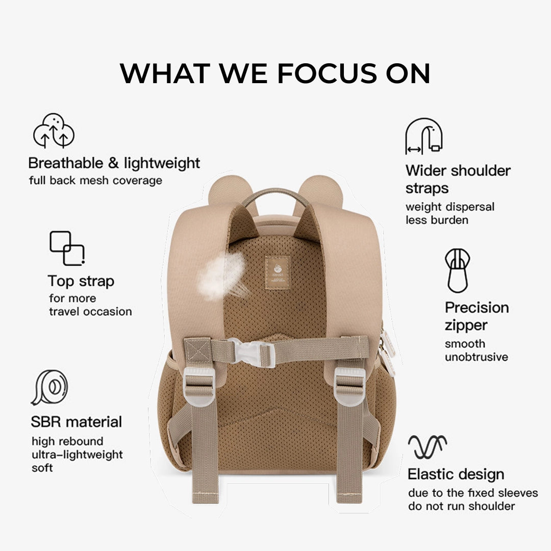 Zoyzoii – Forest Series Kids Backpack (Soft): Lion