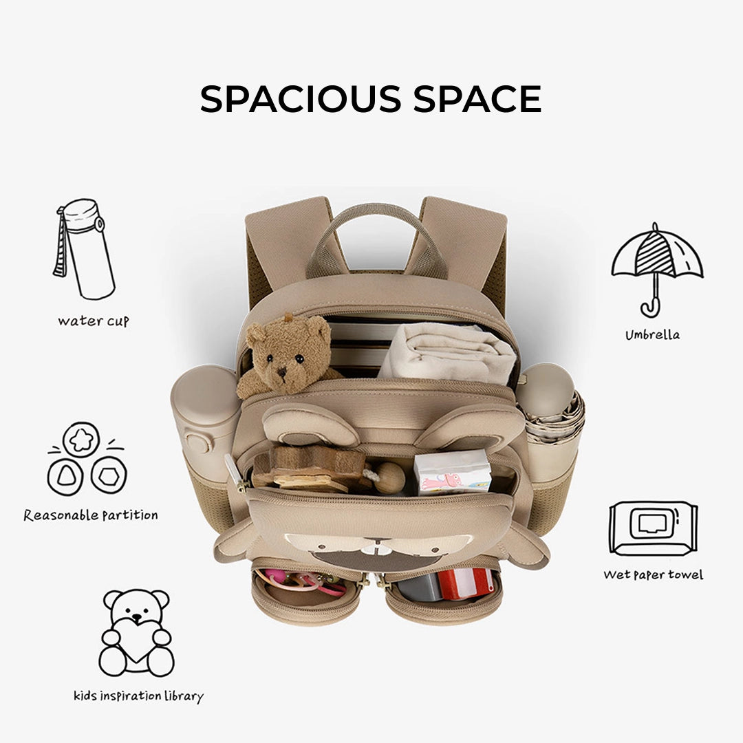 Zoyzoii – Forest Series Kids Backpack (Soft): Lion