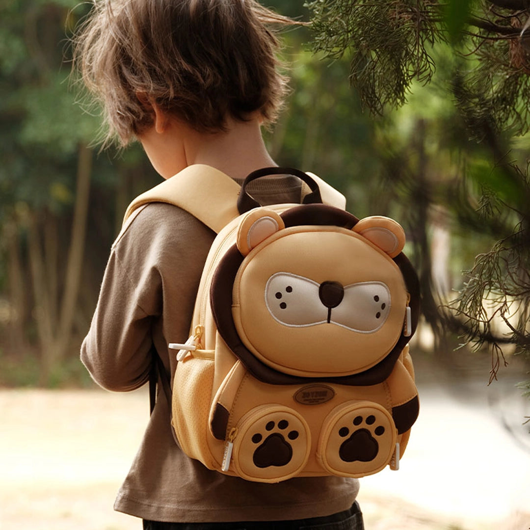 Zoyzoii – Forest Series Kids Backpack (Soft): Lion