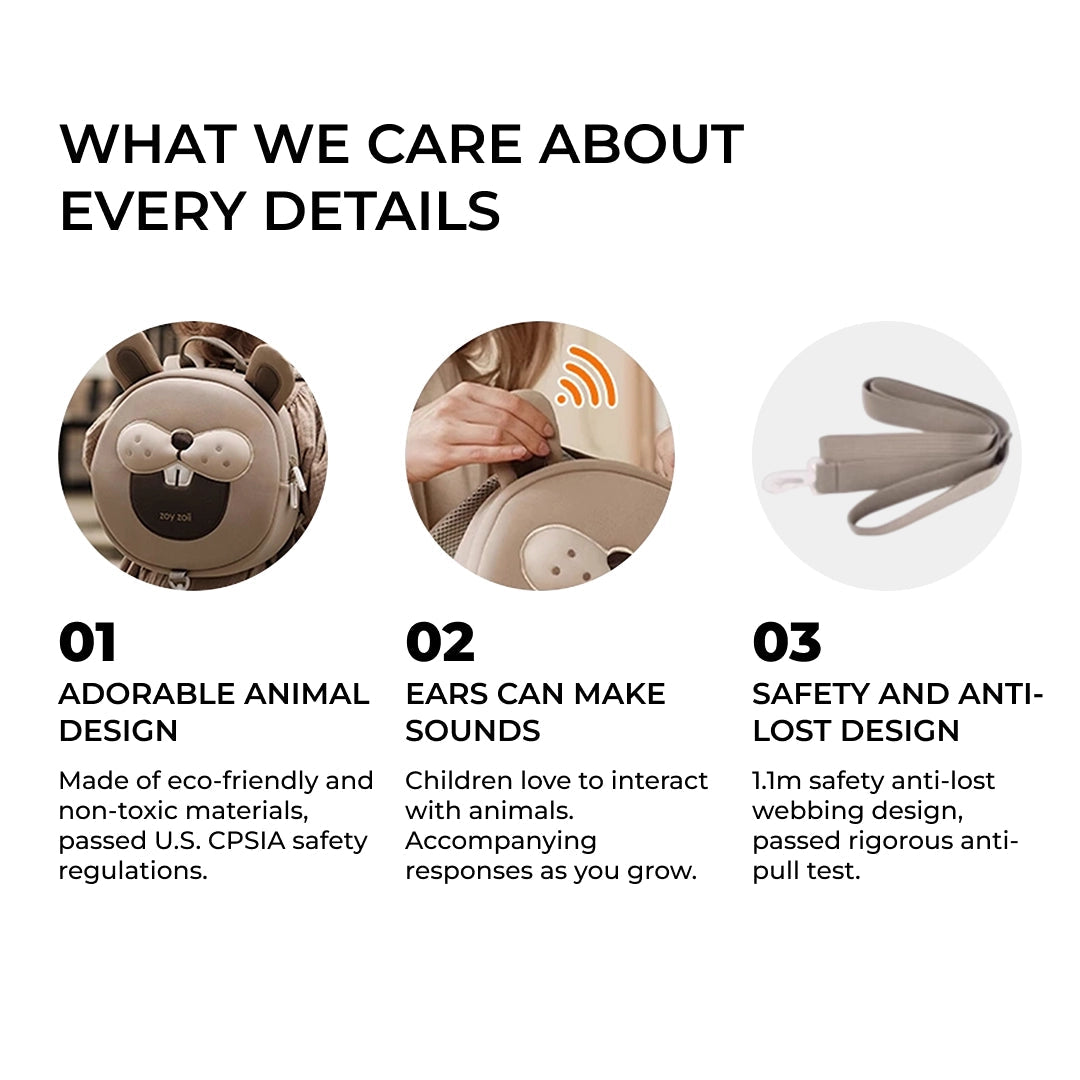 Zoyzoii – Forest Series Towing Bag: Bear