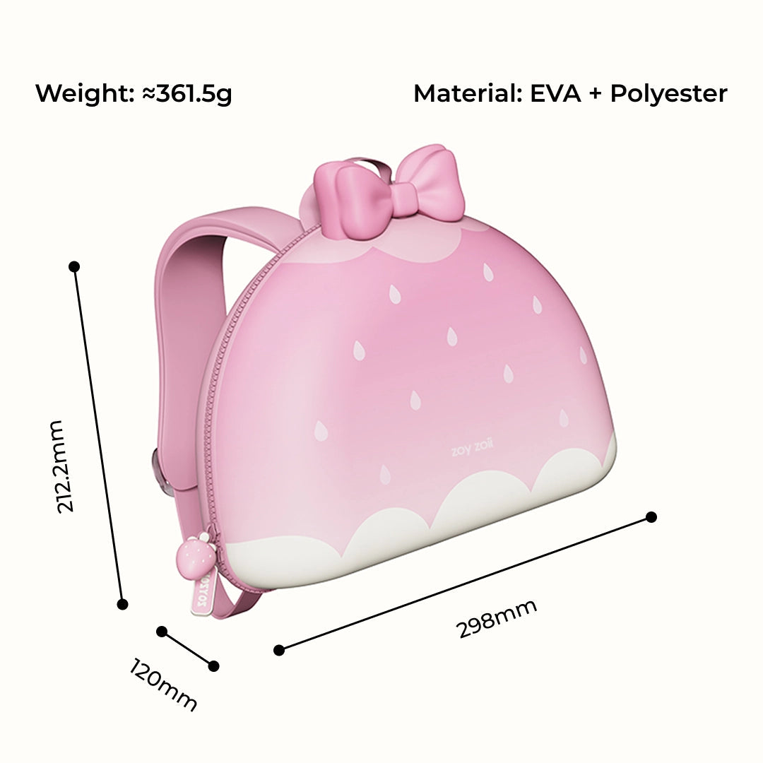 Zoyzoii – Fruit Series Kids Backpack: Strawberry