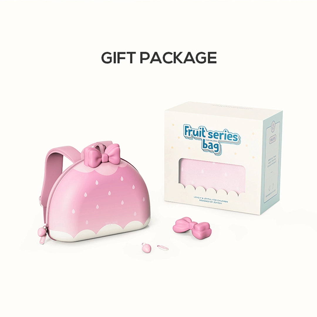 Zoyzoii – Fruit Series Kids Backpack: Strawberry