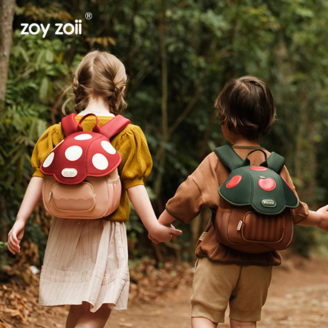 Zoyzoii – Mushroom Kids Backpack: Apple Tree