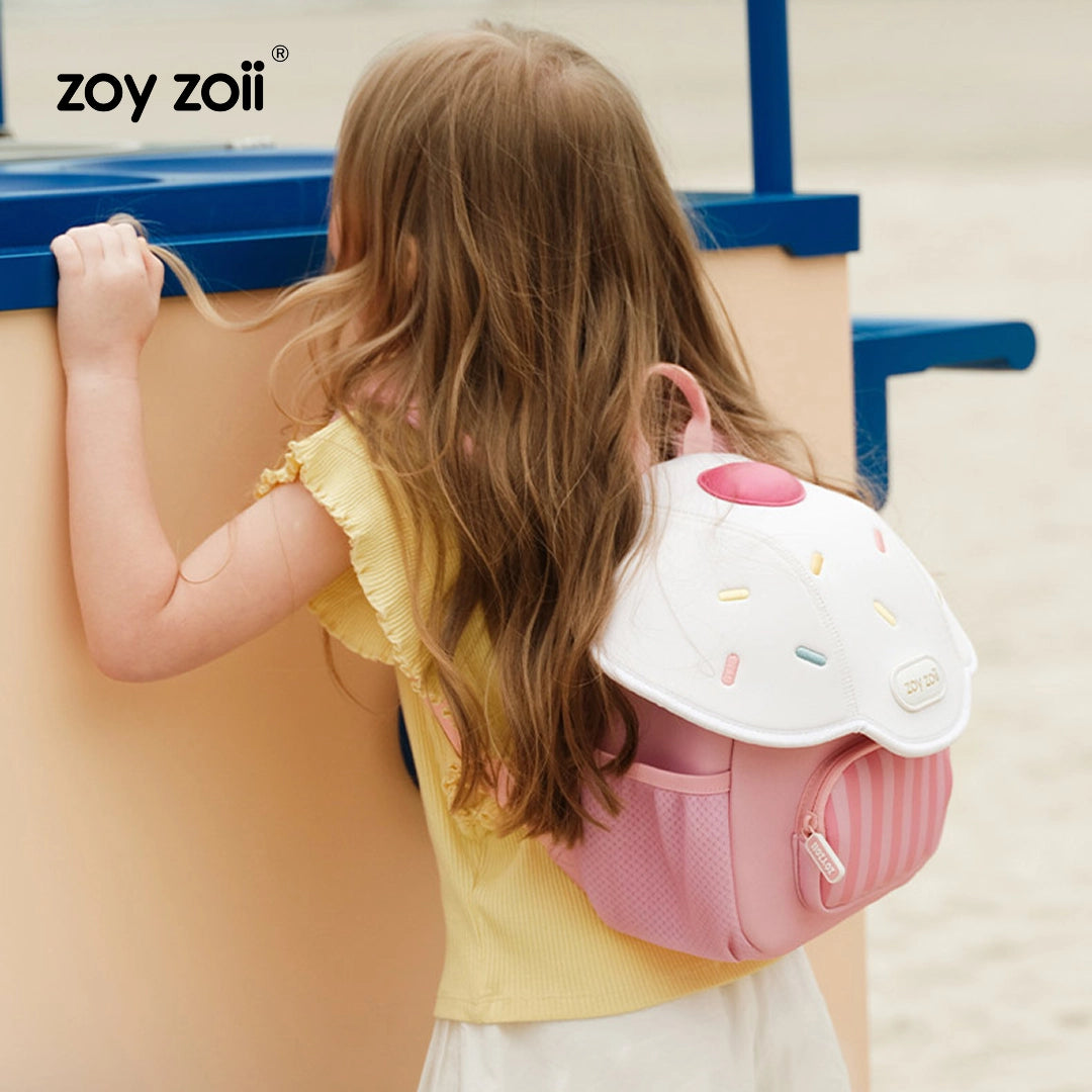 Zoyzoii – Mushroom Kids Backpack: Ice Cream