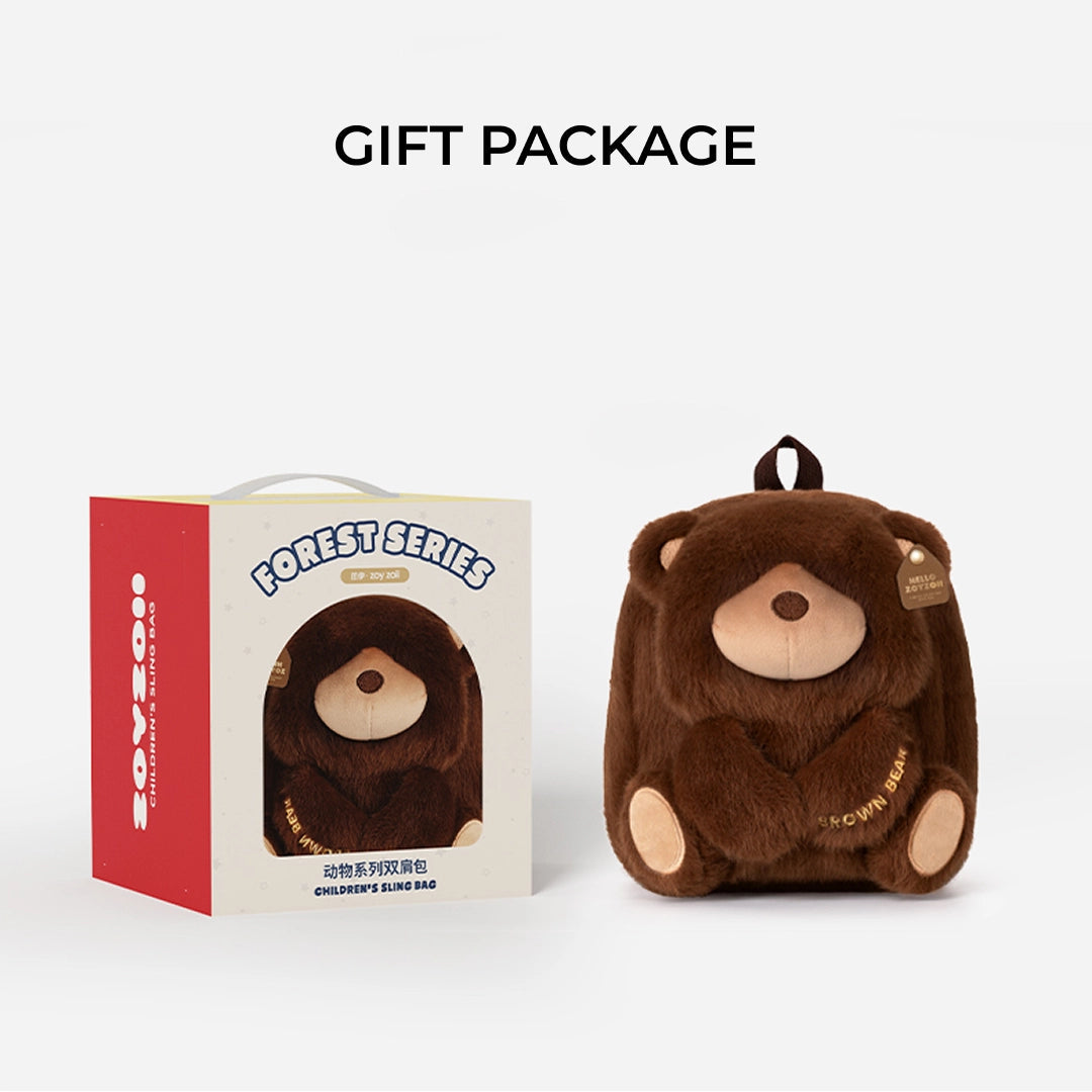 Zoyzoii – Plush Animal Kids Backpack: Bunny