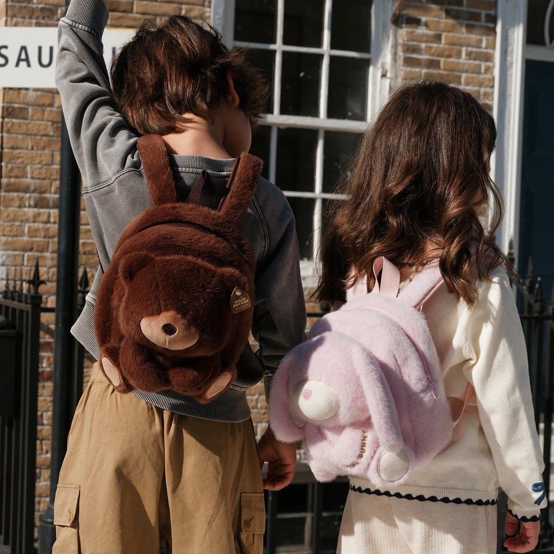Zoyzoii – Plush Animal Kids Backpack: Bunny