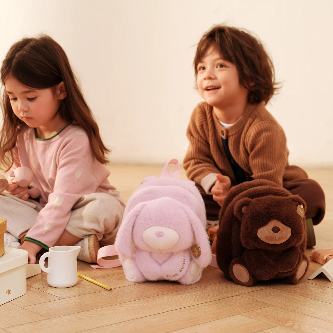 Zoyzoii – Plush Animal Kids Backpack: Bunny