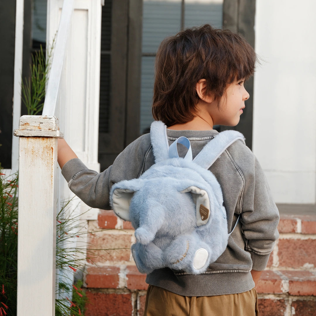 Zoyzoii – Plush Animal Kids Backpack: Elephant